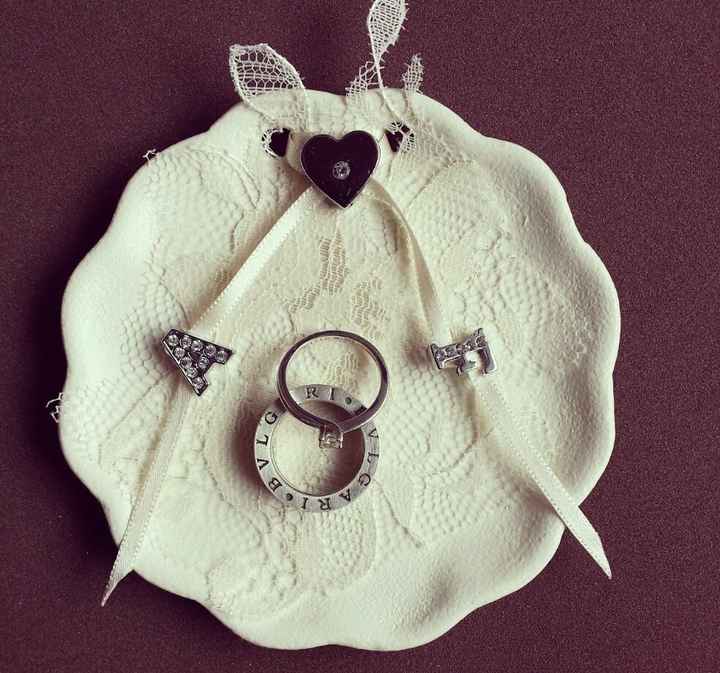 Plato para Argollas de Matrimonio!