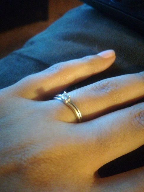 Si hubieras podido elegir el anillo de compromiso.. - 1