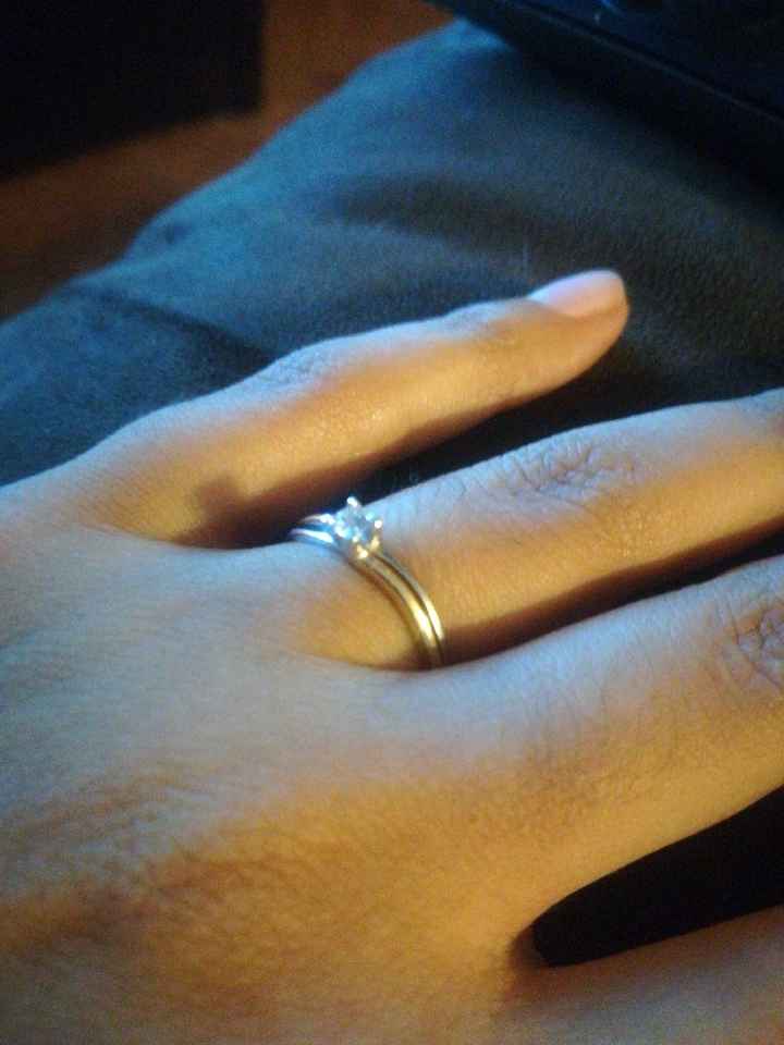 Si hubieras podido elegir el anillo de compromiso.. - 1