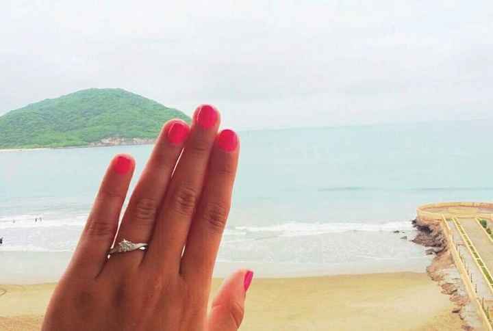 Llego la hora de presumir sus anillos - 1