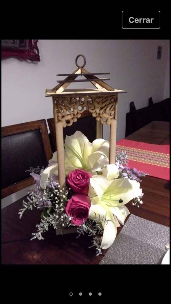 Cambio de centro de mesa - 1