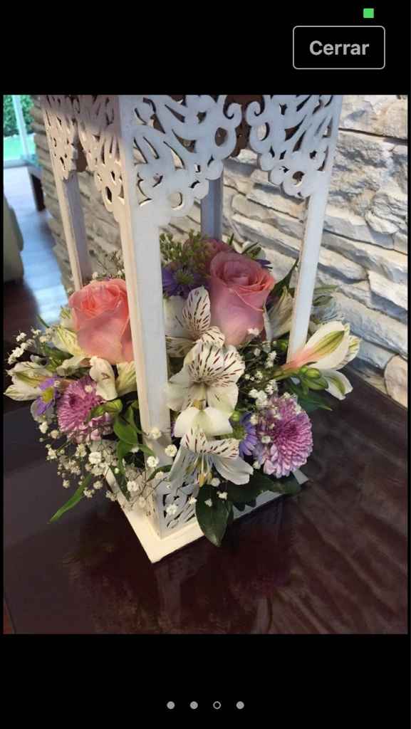 Cambio de centro de mesa - 2