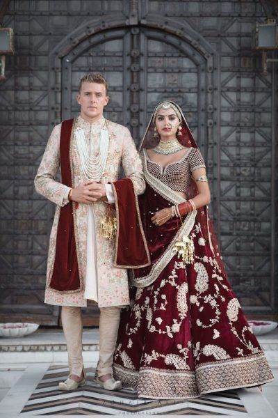 Moda en India, dorado en vestido de novia 4