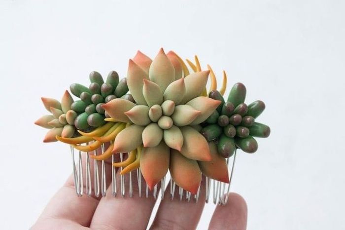 Suculentas artificiales en accesorios 4