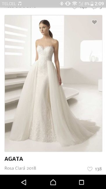 Vestido de novia ideal - 1