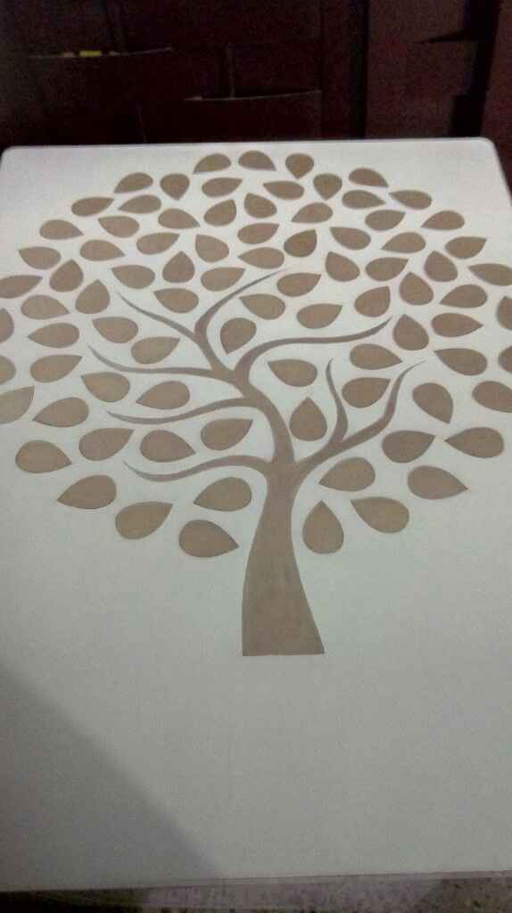 Mí árbol de firmas... diy - 2