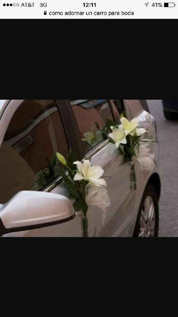Cuál sera el transporte de la novia?? - 1