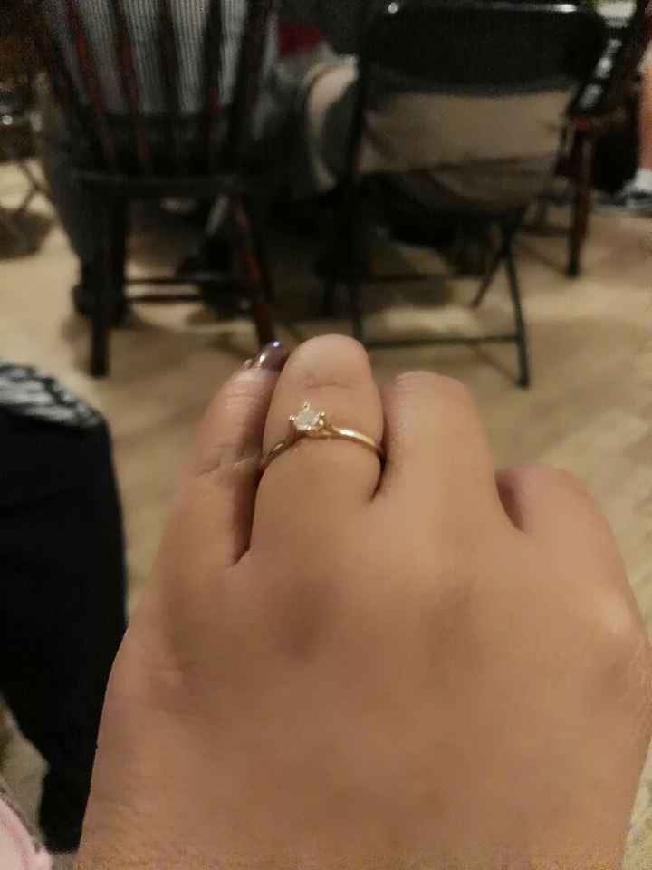 ¿Ya presumiste tu anillo de compromiso? - 1