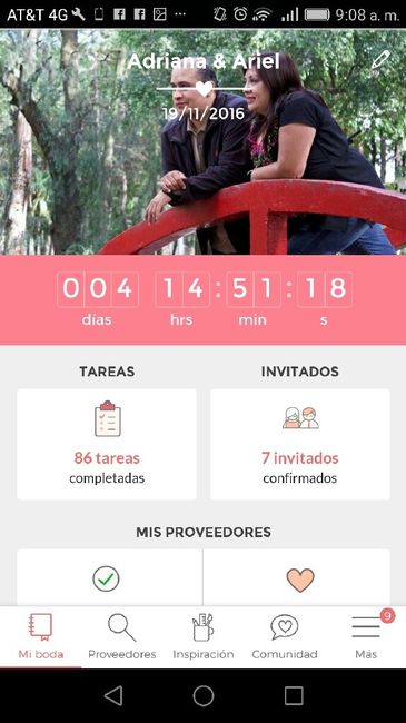 Quienes se casan este sabado 19  de noviembre - 1
