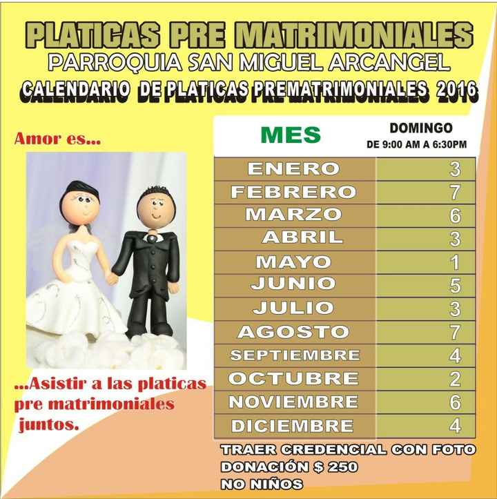 Platicas iglesia en un dia! - 1