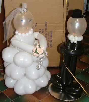 decoracion para boda con globo