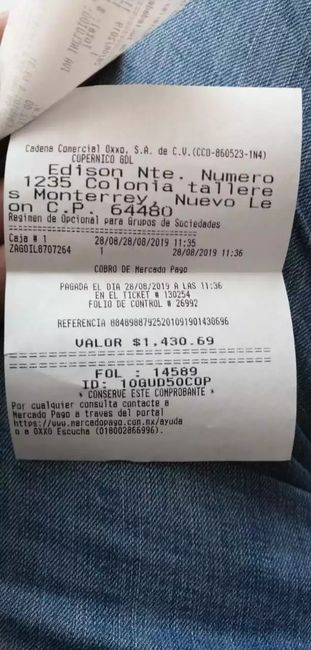 Ayudaa!! quien pago en oxxo para su pedido aliexpress?? - 1