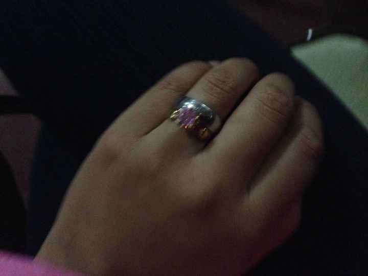 Presuman su anillo de compromiso!! - 1