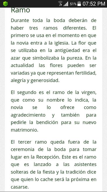 Que significa ofrecer el ramo a la virgen. - 1