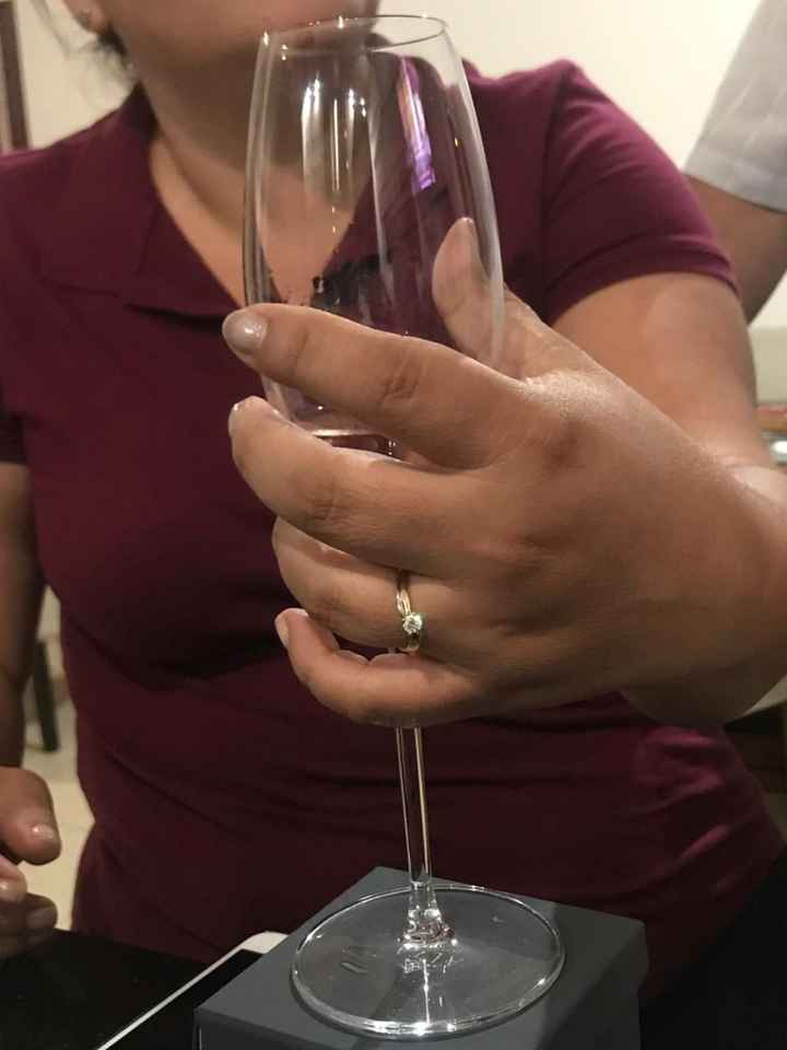 Si hubieras podido elegir el anillo de compromiso.. - 1