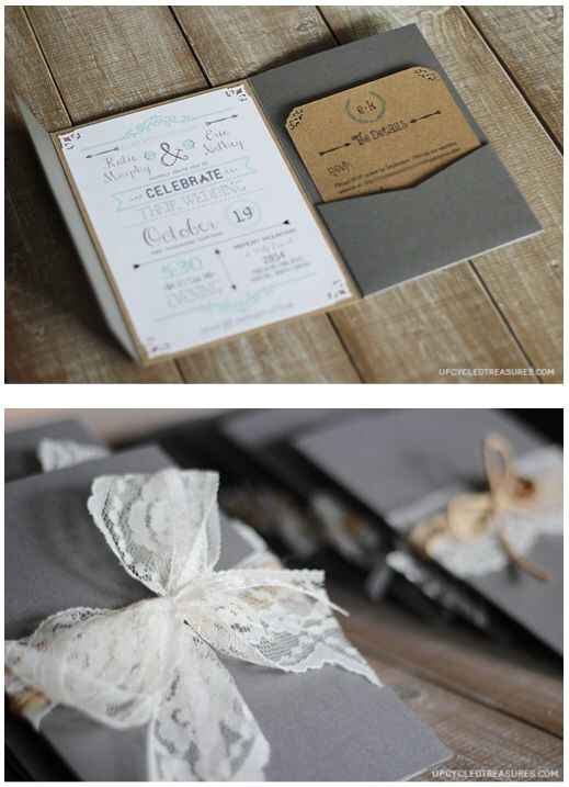 Invitaciones vintage - 3