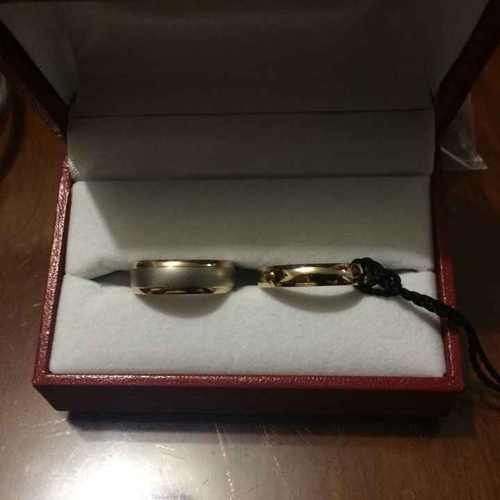 Llegaron nuetras argollas - 1