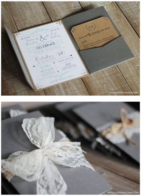 Invitaciones vintage - 3