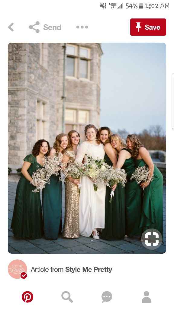  Color de vestido de las damas de honor - 1