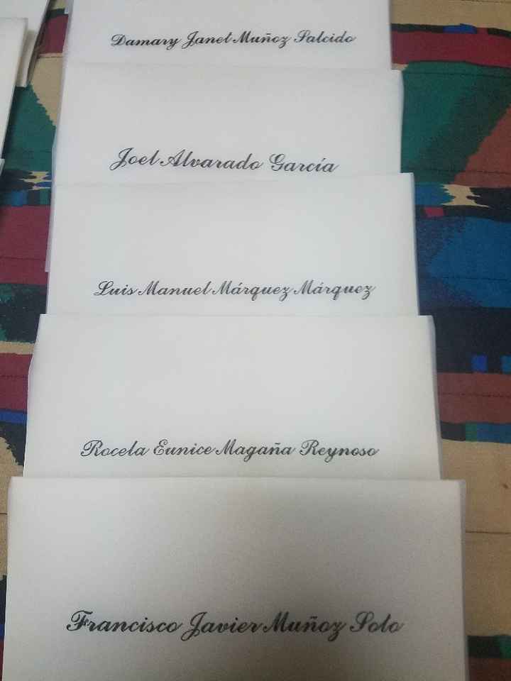  Elementos de invitaciones. - 1
