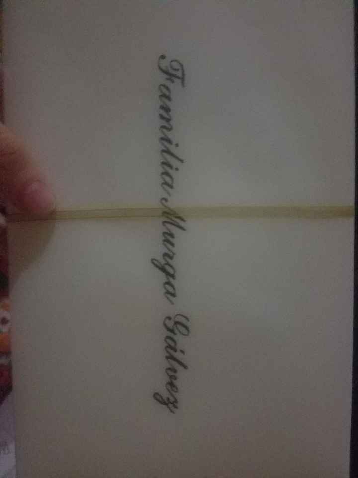  Rotulacion de Invitaciones - 2