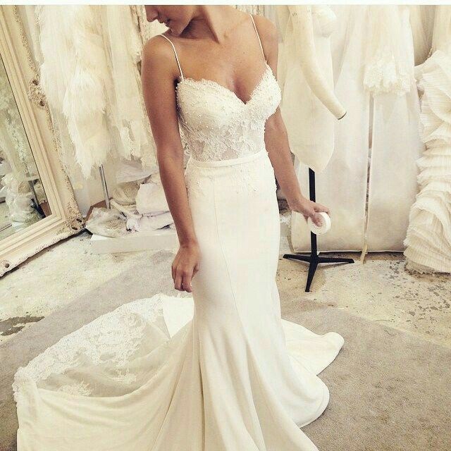  15 vestidos de novia con tirantes - 3