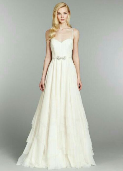  15 vestidos de novia con tirantes - 5