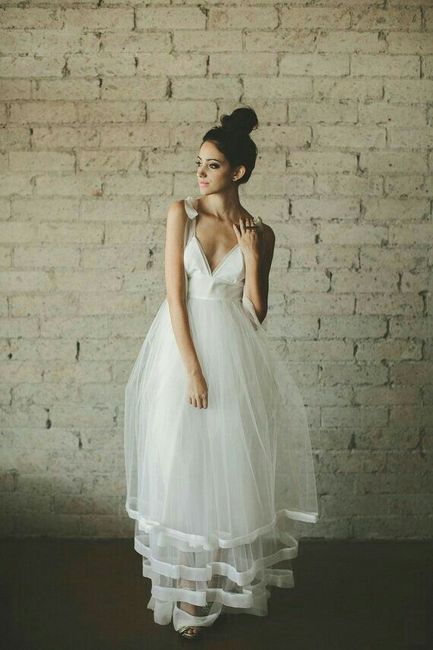  15 vestidos de novia con tirantes - 11