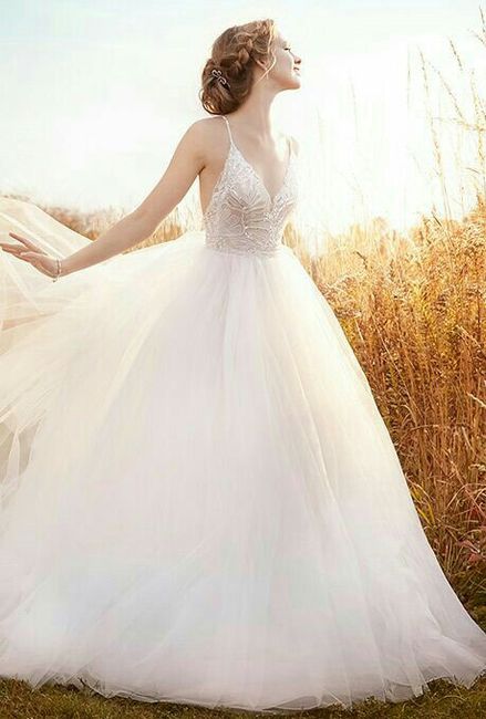  15 vestidos de novia con tirantes - 14