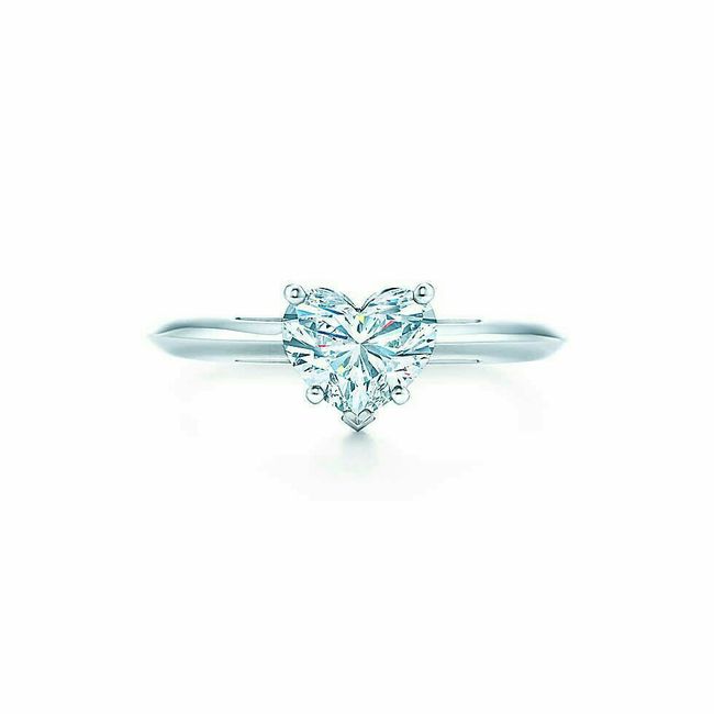  Heart engagement rings - 8