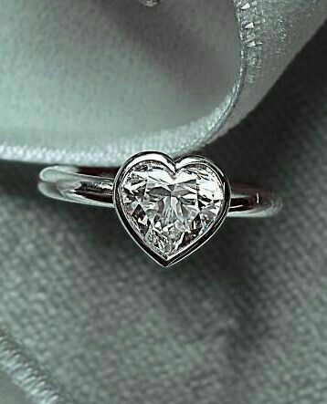  Heart engagement rings - 9