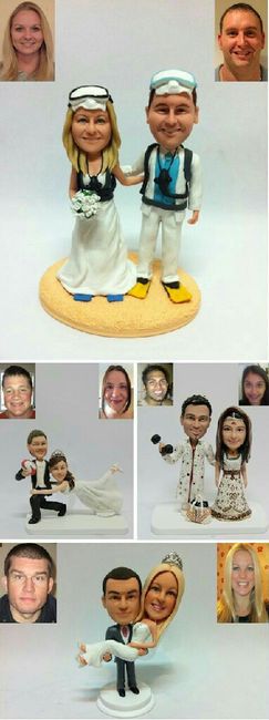  Cake toppers personalizados - 1