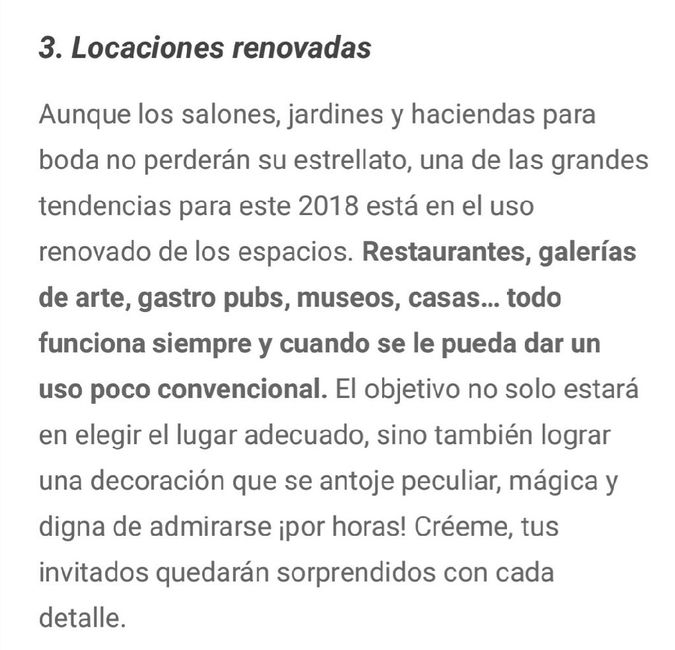  5 tendencias para bodas 2018 - 9