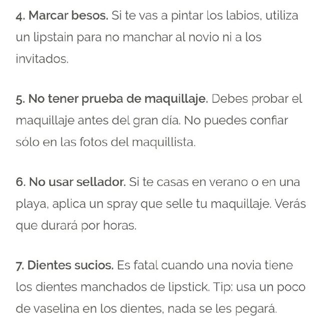  Los 100 errores más comunes en las bodas - 2