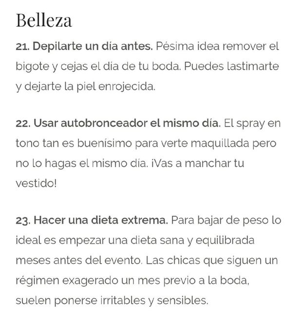  Los 100 errores más comunes en las bodas - 8