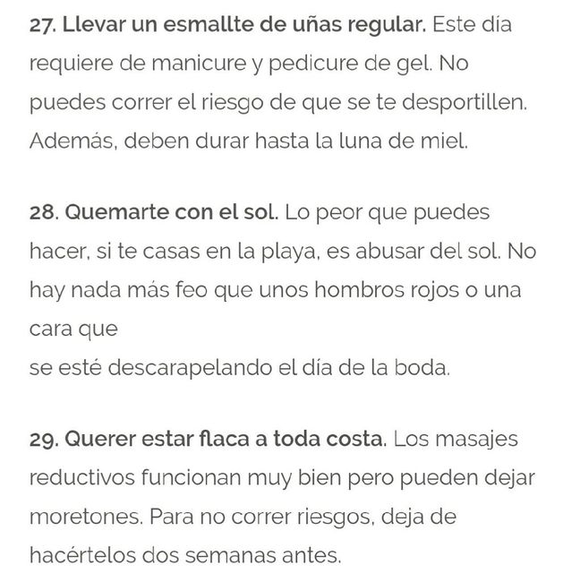  Los 100 errores más comunes en las bodas - 10