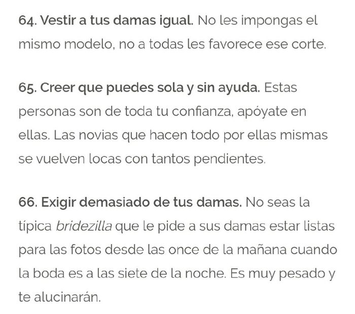  Los 100 errores más comunes en las bodas - 24