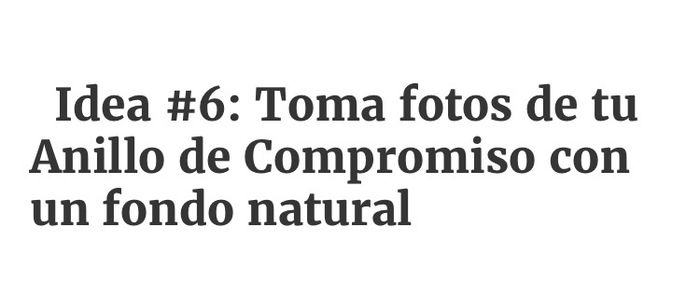  10 ideas para fotos a tu anillo de compromiso 💍 - 25