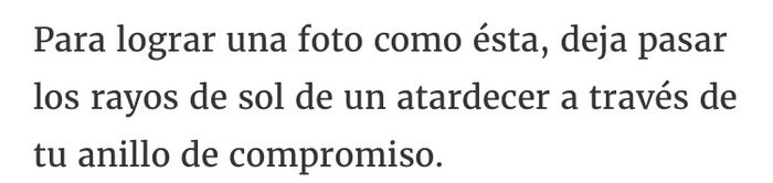  10 ideas para fotos a tu anillo de compromiso 💍 - 30