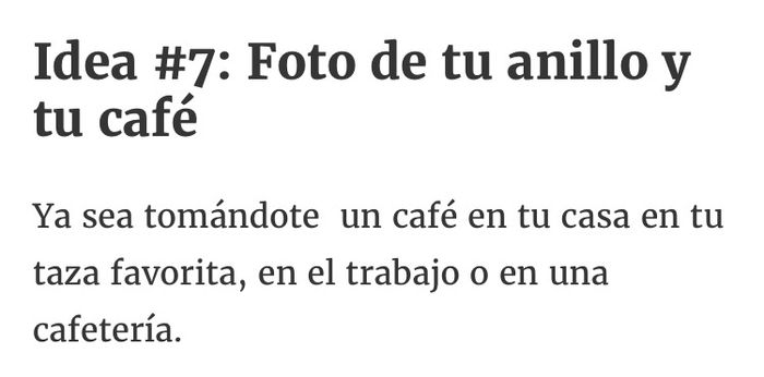  10 ideas para fotos a tu anillo de compromiso 💍 - 34