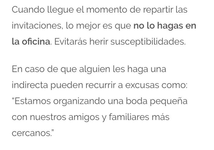 Cómo decirle a alguien que no está invitado a tu boda - 7