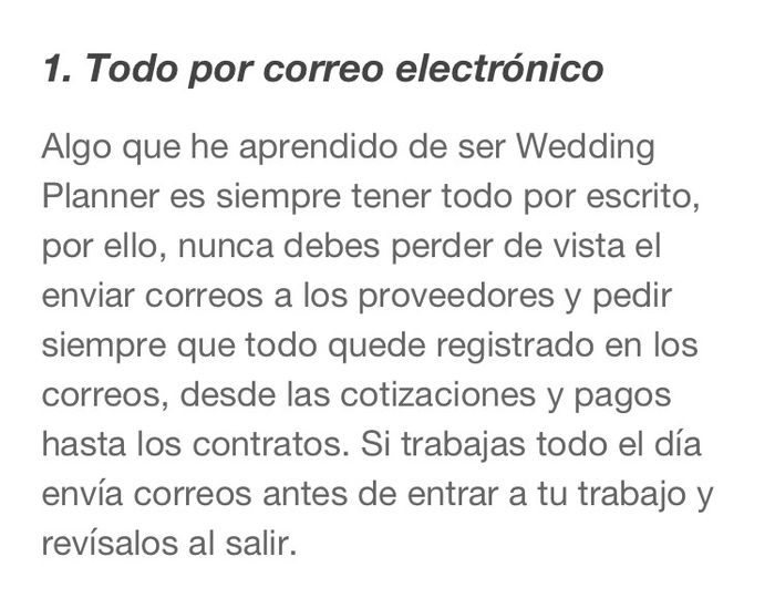 7 tips para planear tu boda si eres una #workinggirl - 2