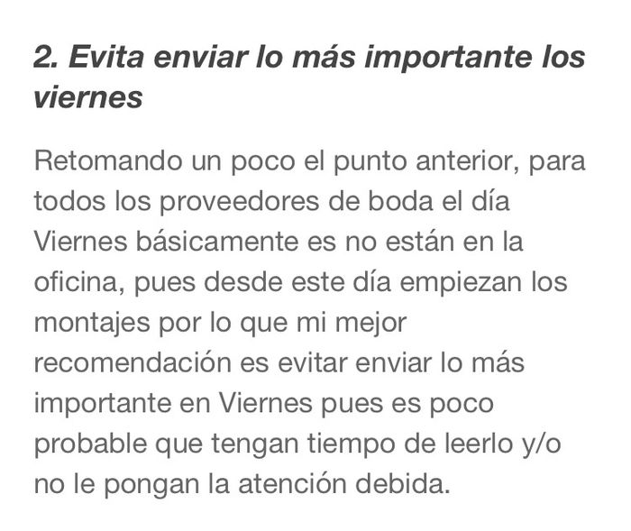7 tips para planear tu boda si eres una #workinggirl - 3