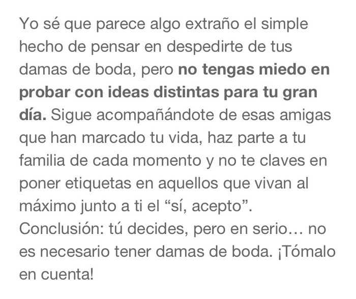 ¡ Adiós a las damas de honor ! - 6