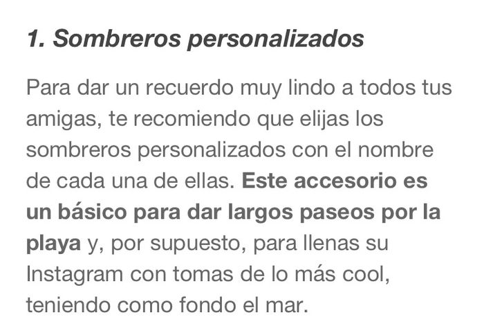 Los accesorios must para una despe de soltera ¡mega cool! - 1