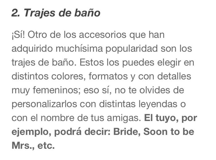 Los accesorios must para una despe de soltera ¡mega cool! - 4