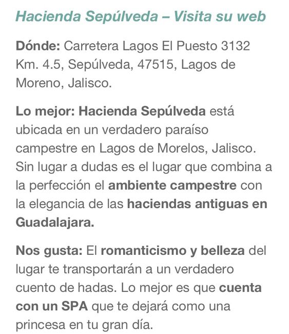 Las 15 mejores haciendas para boda en Jalisco - 14