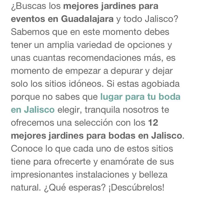 Los 12 mejores jardines para bodas en Jalisco - 1
