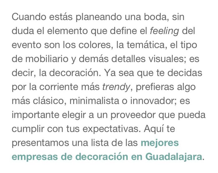 12 empresas top para decoración de bodas en Guadalajara - 1