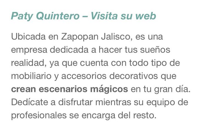 12 empresas top para decoración de bodas en Guadalajara - 20